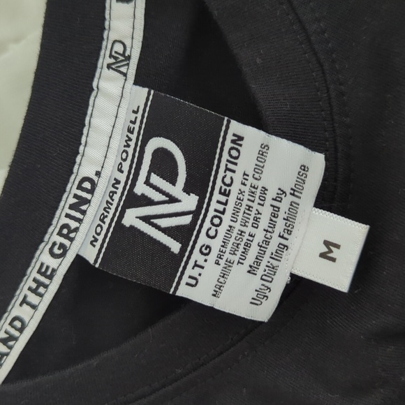 Norman Powell U.T.G Collection - Understand the Grind - black T-shirt - unisex M - Picture 3 of 4